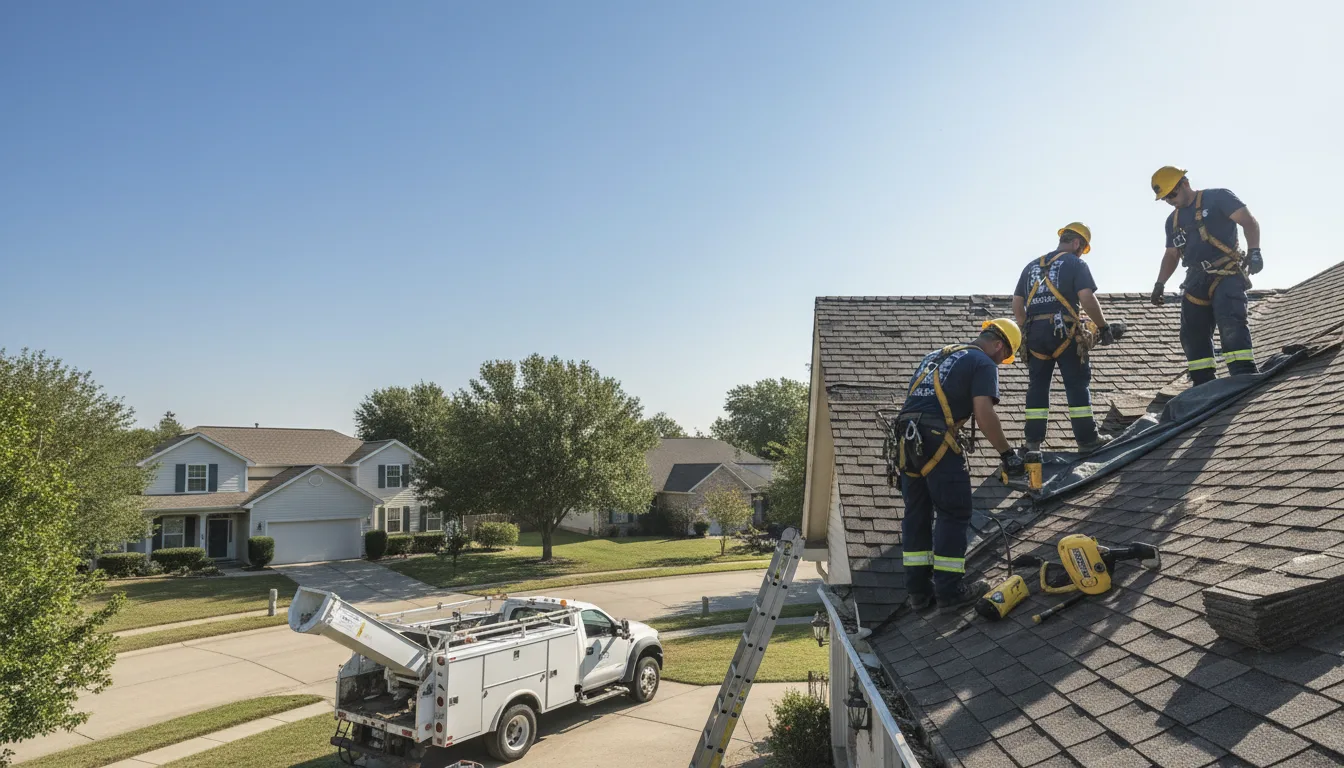 Emergency Roof Repair in Thompsons, TX near me